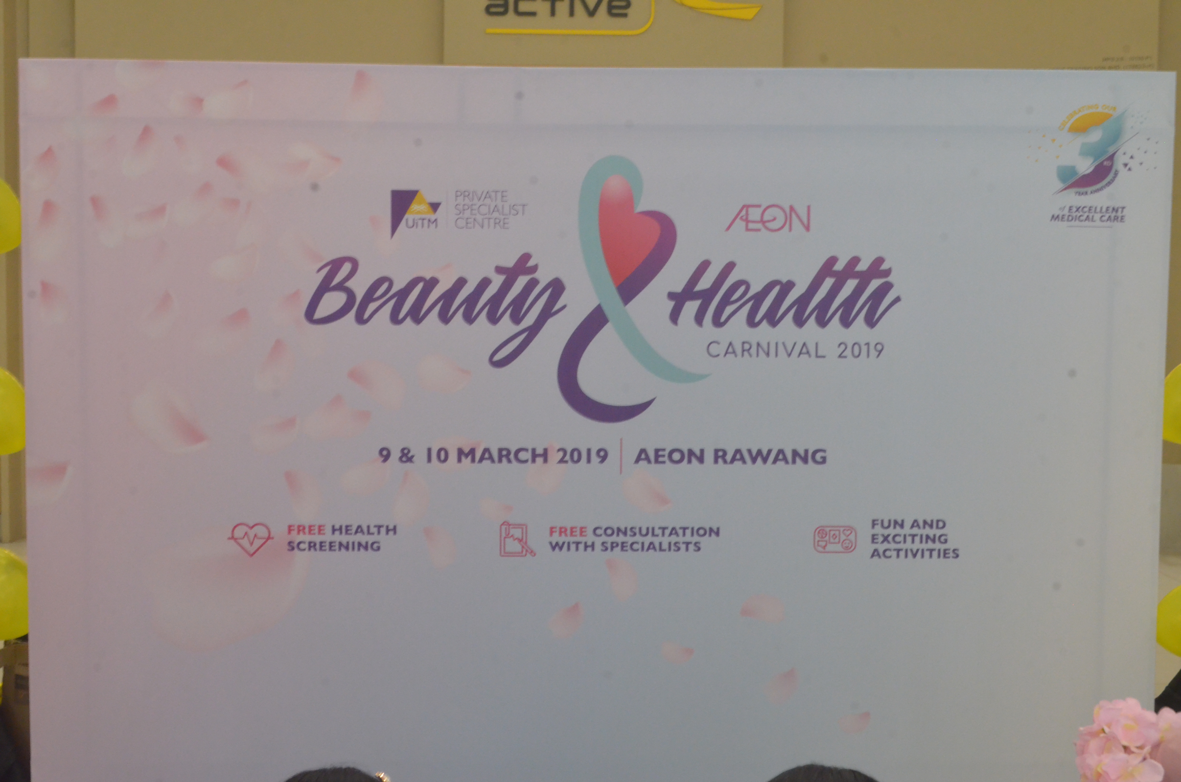 Beauty And Health Carnival at AEON Rawang