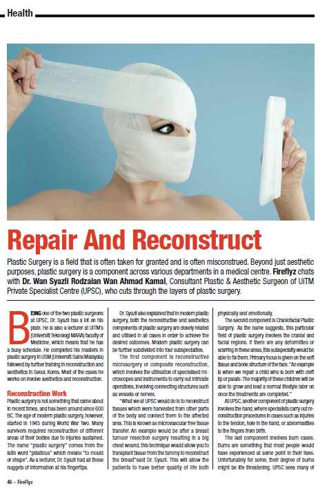 Repair and Reconstruct